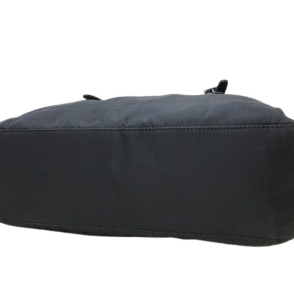 PRADA Black Leather Shoulder Bag - Picture 6 of 8